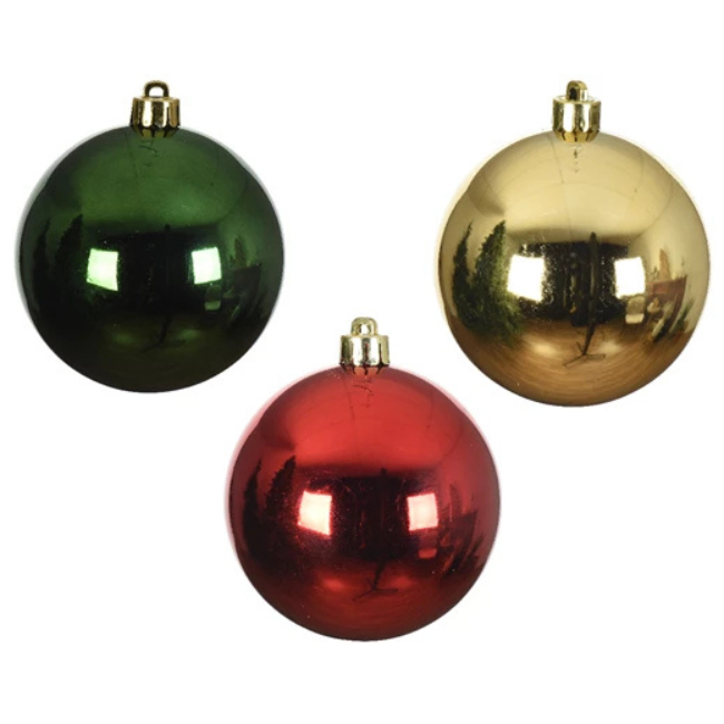 COLOURFUL BAUBLES PACK OF 10